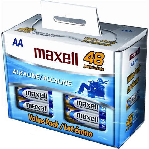 Maxell 48 Pack Aa Alkaline Batteries Tools Electricians Tools