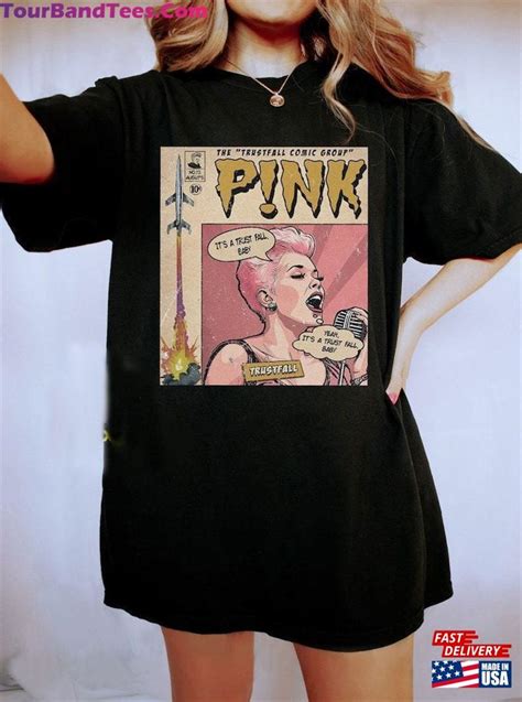 P Nk Pink Singer Summer Carnival Tour T Shirt Trust Fall Album