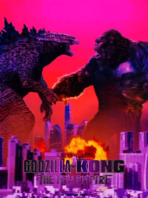 Godzilla X Kong The New Empire Poster Godzilla Vs Kong Know Your Meme