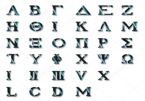 Greek Alphabet In Order From A To Z