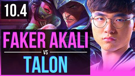 Faker AKALI Vs TALON MID 2 Early Solo Kills Korea Grandmaster