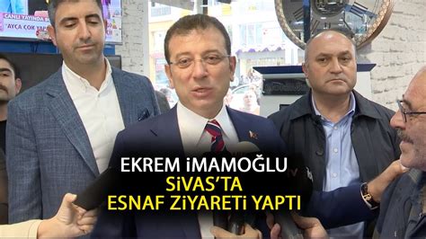 Sivas Ta Ekrem Mamo Lu Co Kusu Vatanda Da Esnaf Da Bayram Etti