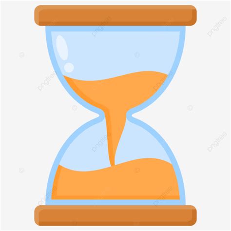 Vector De Elemento De Reloj De Arena De Madera Png Reloj De Arena