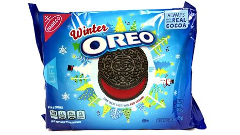 Winter Oreos Limited Edition Unwrapping Youtube