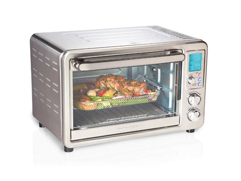 Hamilton Beach Sure Crisp Digital Air Fryer Toaster Oven With Rotisserie 31193