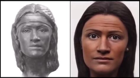 Nrken On Twitter Rt Nrken Reconstruction Of A Woman From Gonur