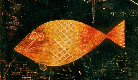 Design is fine. History is mine. — Paul Klee, Fish Magic, 1925. Oil and watercolor on...