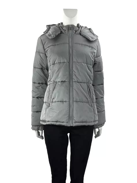 Jaqueta Michael Kors Puffer Cinza Original Etiqueta Nica