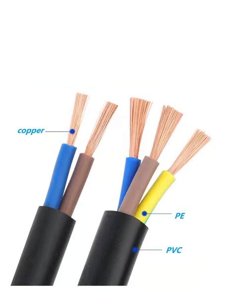 Pvc Sheathed Electric Wire Cables Rvv Sq Mm Core Awg Cable