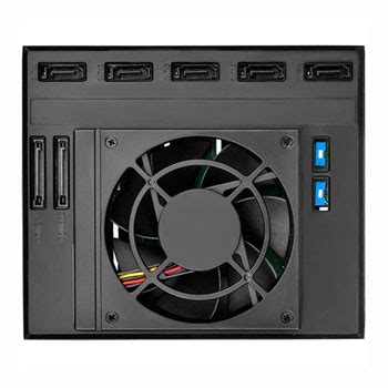 X Device Bay To X Sas Sata Hdd Trayless Hot Swap Cage From Silverstone Sst Fs B