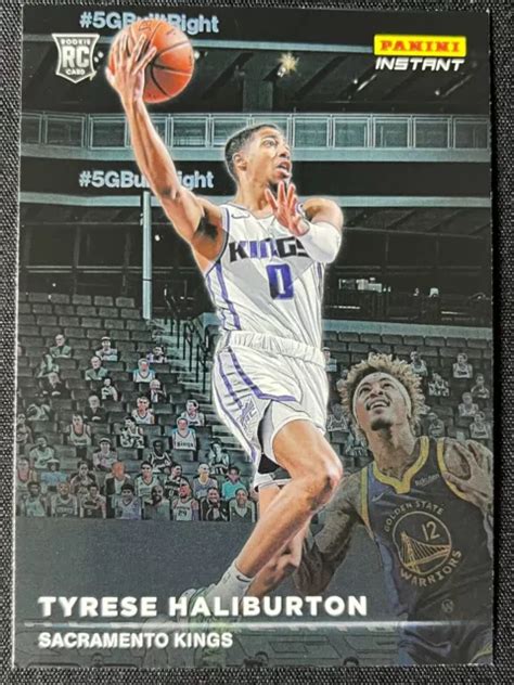 Tyrese Haliburton Rookie Panini Istantaneo Riflettore