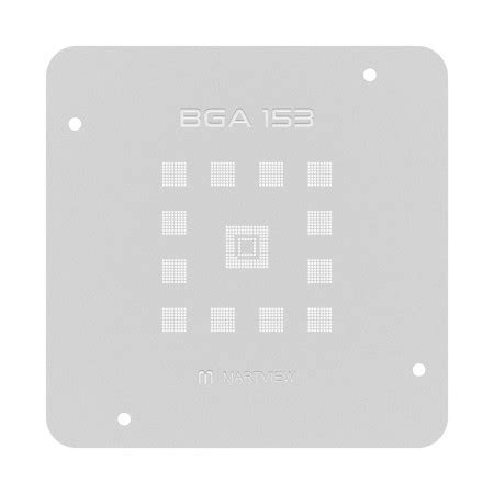 Martview RB-03 BGA 153 EMMC EMCP UFS BGA Reballing Stencil Net - Martview