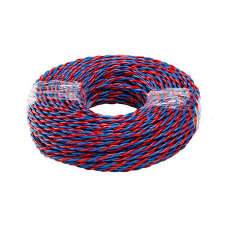 Core Mm Copper Fire Resistant Twisted Pair Rvs Pvc Electric Wire