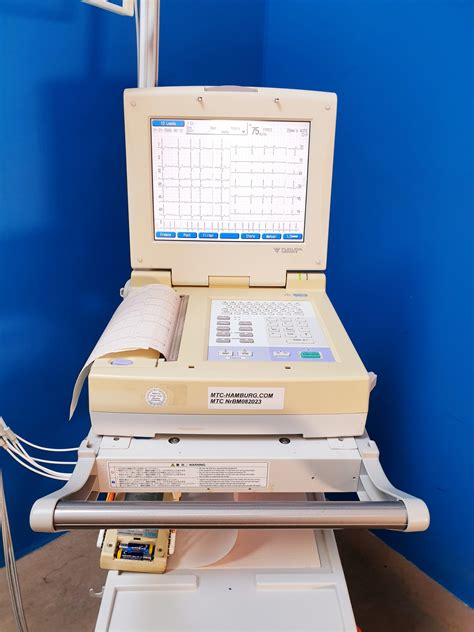 Fukuda Denshi Cardimax Fx Ekg Machine On Stand Gestell Mit With