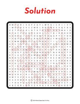 Classification Of Sedimentary Rocks Word Search Puzzle Tpt