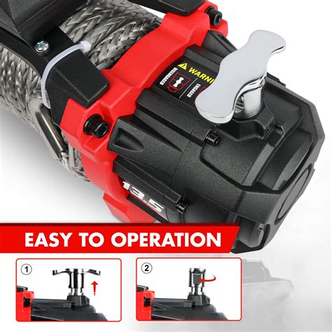 X Bull Winch Lb Load Capacity Electric Winch V Dc Power For