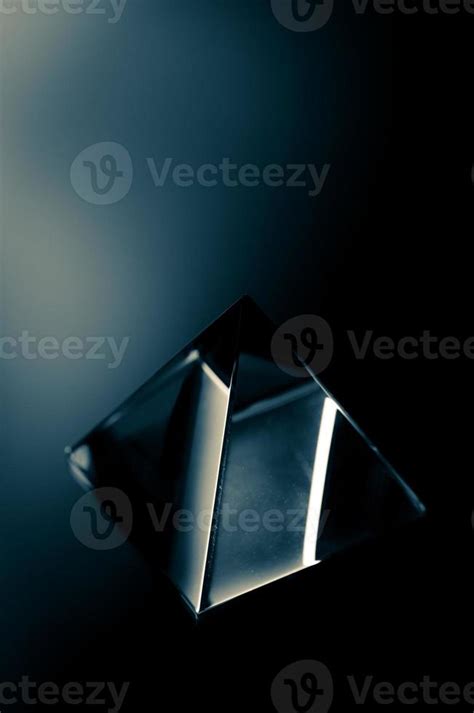 Abstract image of a glass pyramid 9727486 Stock Photo at Vecteezy