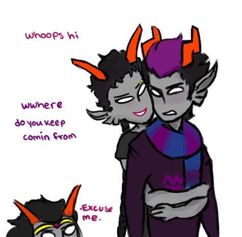 MSPA Booru Dancestors Dream Ghost Eridan Ampora Feferi Peixes