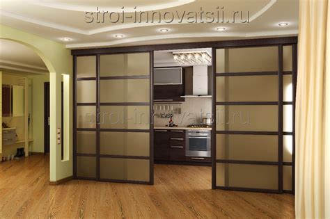 Складные входные двери