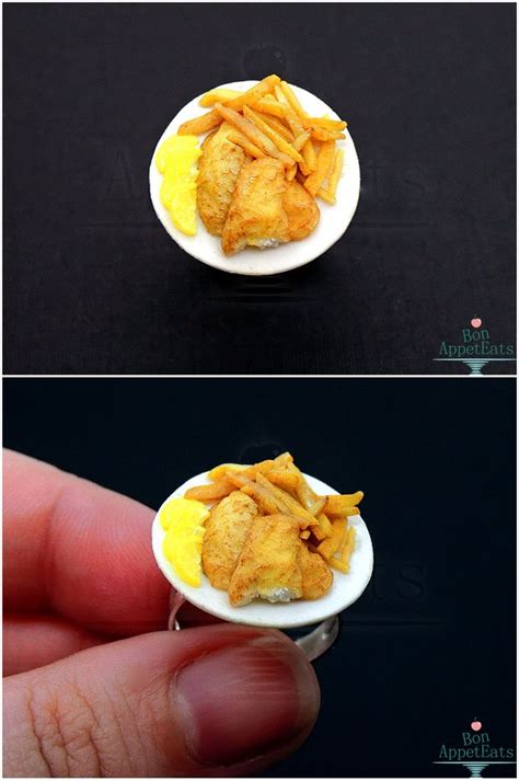 1 12 Scale Fish And Chips Ring By Bon AppetEats On DeviantArt