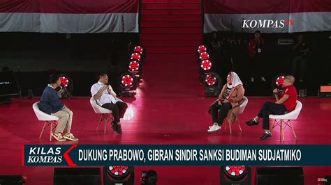 Momen Gibran Dan Budiman Sudjatmiko Berkelakar Soal Pemecatan Di Acara