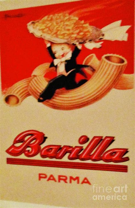 Art Advertising Barilla Photograph By Aziza Del Rosario Fine Art