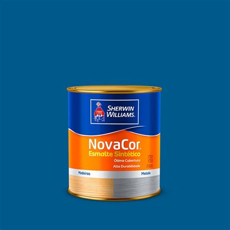 Novacor Esmalte Brilhante Azul Fran A L Tintas Palmares