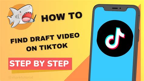 How To Find Drafts On Tiktok 2023 Youtube