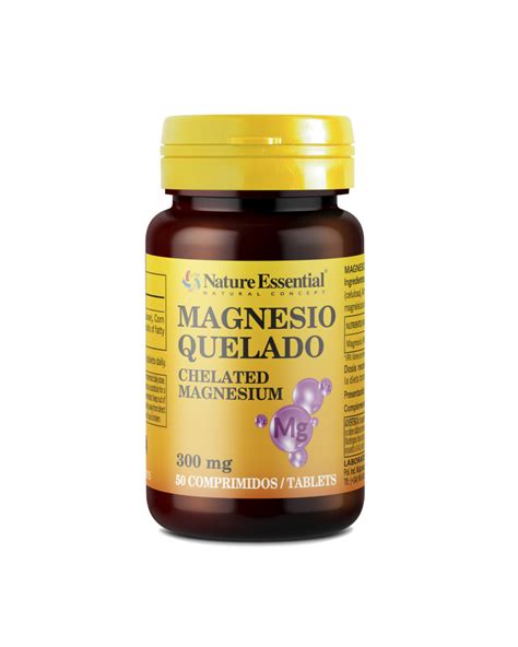 Magnésio Quelado 300 mg Nature Essential