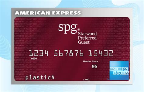 AmEx Starwood Preferred Guest Card Template SPG