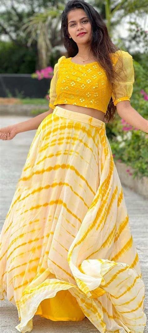 Festive Party Wear Reception Yellow Color Georgette Fabric Ready To