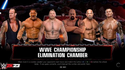 Full Match 6 Man Elimination Chamber Match WWE Championship