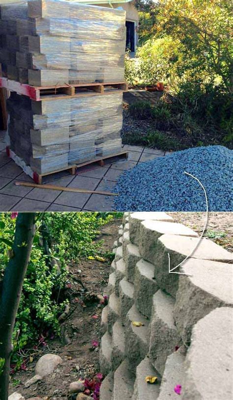 20 Inspiring Tips For Building A Diy Retaining Wall Diy Retaining Wall Landscaping Retaining