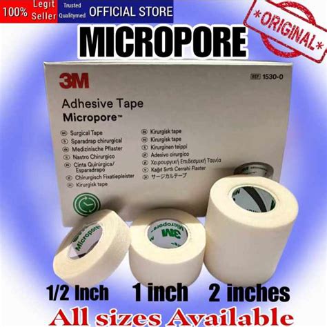 M Micropore Surgical Tape Inch Sold Per Piece Lazada Ph