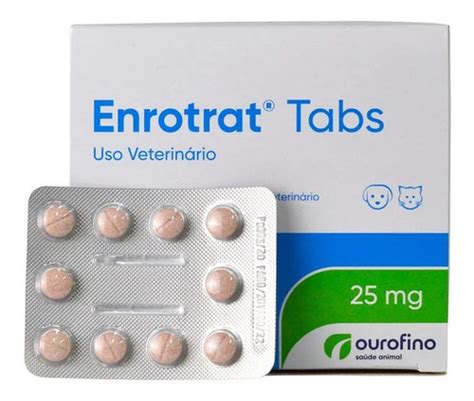 Enrotrat Tabs 25 Mg 15 Blísters C 10 Comprimidos ouro Fino