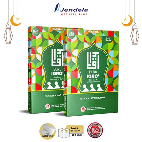 Jual Buku Iqro Milenial Disertai Latin Sesuai Bacaan Full Color