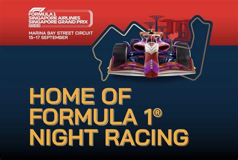 Singapore F1 Connaught Grandstand Friday Tickets Sep 15 Tickets