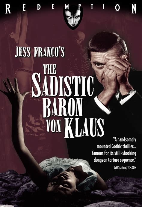 The Sadistic Baron von Klaus (DVD) - Kino Lorber Home Video