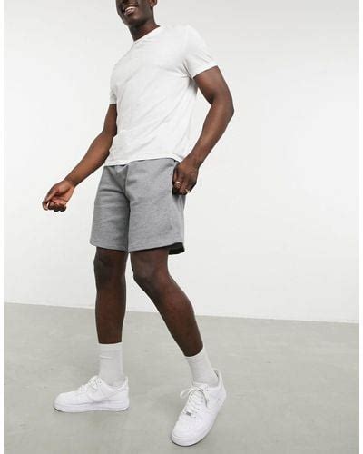 Gray ASOS Shorts For Men Lyst