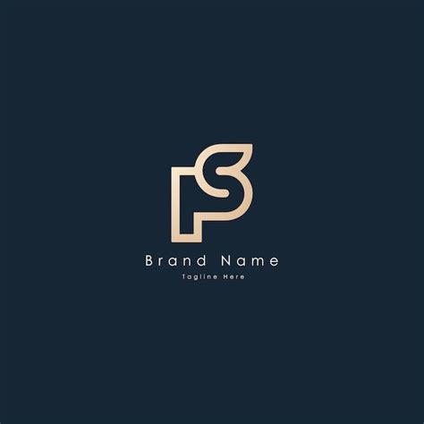 Premium Vector | Vector sp logo design vector art