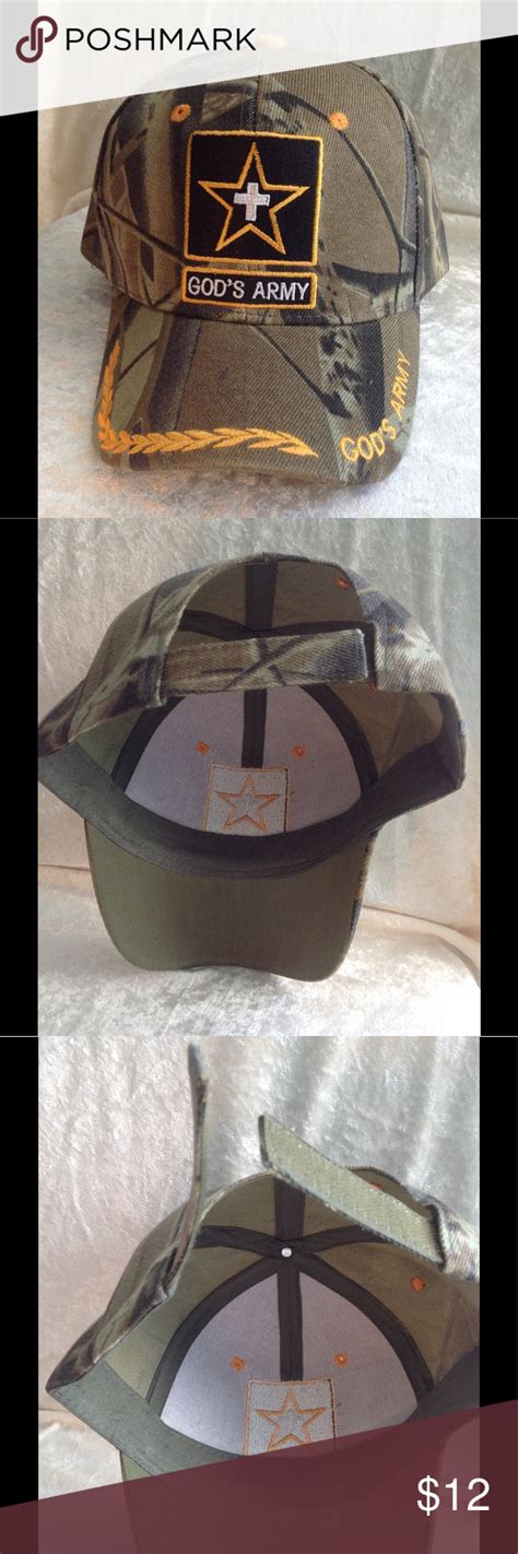 Gods Army Camo Hat 🎩 Camouflage New 🙏🏻 Camouflage Hat Army Camo