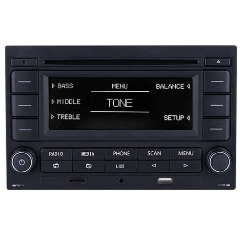 Autoradio RCN210 Bluetooth CD Player MP3 SD USB für VW Golf MK4 Passat