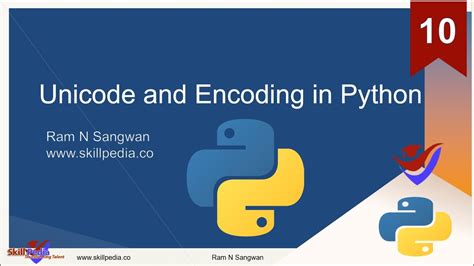 Python Encoding Python Tutorial For Beginners Python Programming