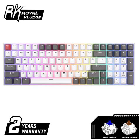 Royal Kludge Rk Tri Mode Rgb Keys Hot Swappable Mechanical