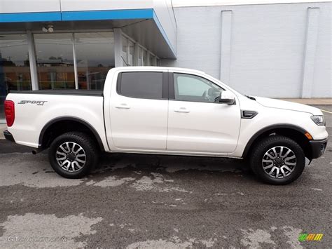 2019 Oxford White Ford Ranger Lariat Supercrew 4x4 144641542 Photo 2