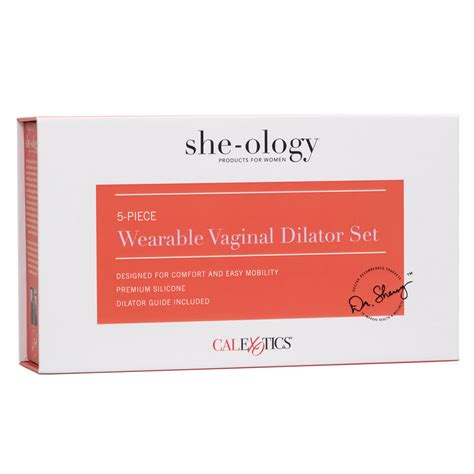 She Ology 5 Piece Progressive Wearable Vaginal Dilator Set Sexyland