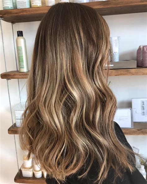 Handpainted Balayage Ombre On Brunette Hair Using Davines Hair Color