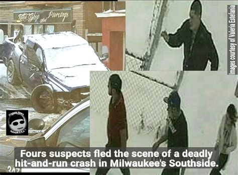 Shopping Biz Usa Four Suspects Sought In Hit And Run Crash In