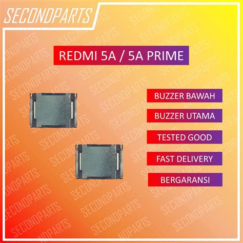 Jual SPEAKER ONLY MUSIC BUZZER SUARA REDMI 5A 5A PRIME ORIGINAL