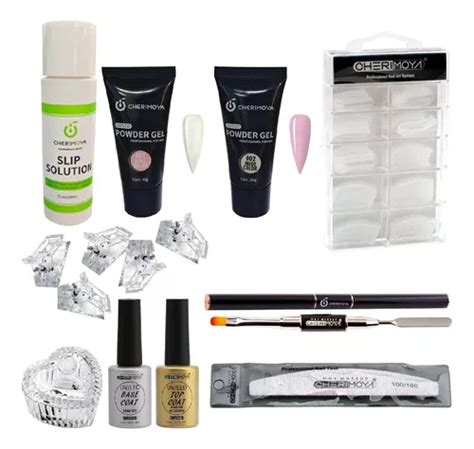 Kit De Polygel Completo Y Moldes Dual Cherimoya Cuotas Sin Inter S